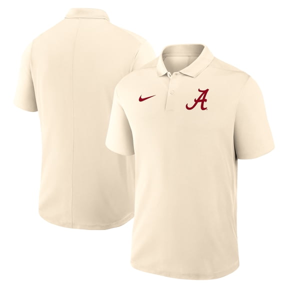 Men's Nike Tan Alabama Crimson Tide Primary Logo Victory Performance Polo