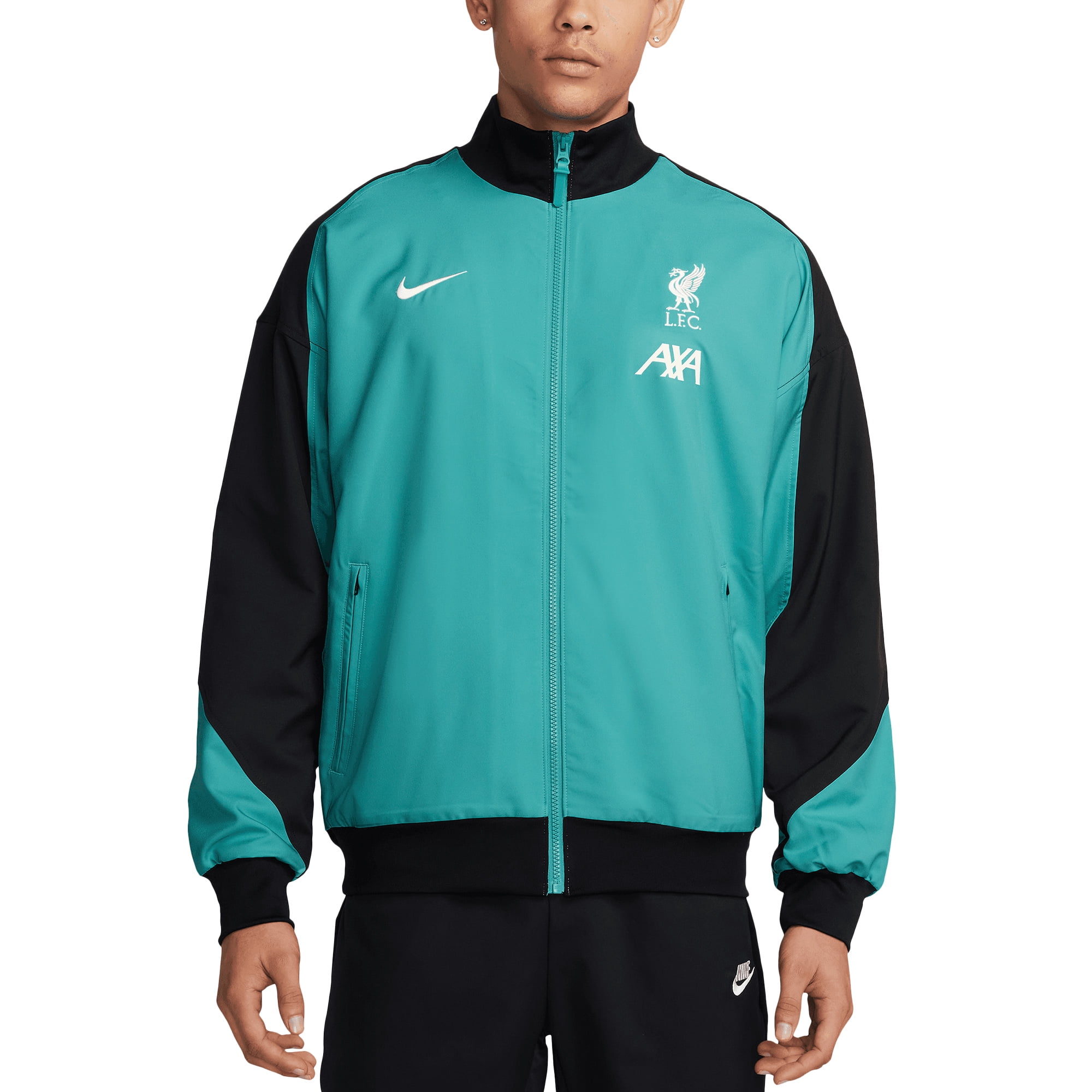 NIKESHIELD リバプール　ジャケット Men-s-Nike-Teal-Liverpool-2024