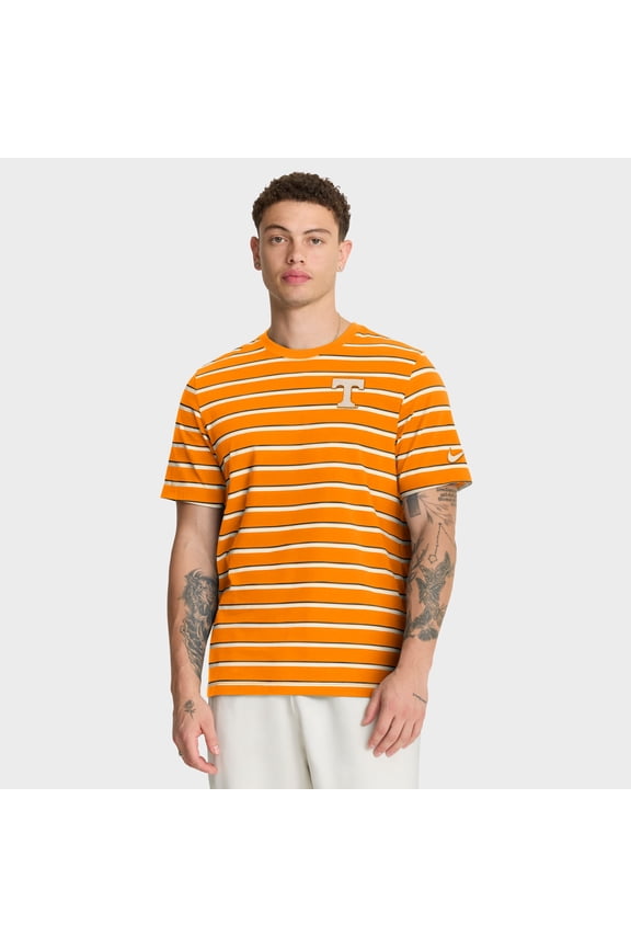 Men's Nike Tennessee Orange Tennessee Volunteers Athletic Prep Legacy Summit Stripe T-Shirt