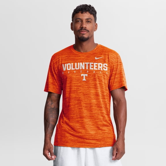 Men's Nike Tennessee Orange Tennessee Volunteers Dugout Velocity Dri-FIT T-Shirt
