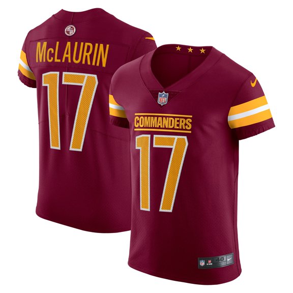 Men's Nike Terry McLaurin Burgundy Washington Commanders Vapor Elite Jersey