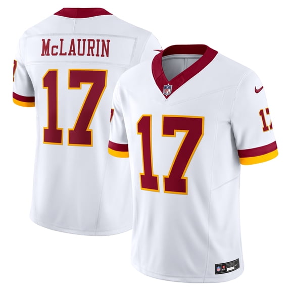 Men's Nike Terry McLaurin White Washington Commanders Vapor F.U.S.E. Limited Super Bowl Era Jersey