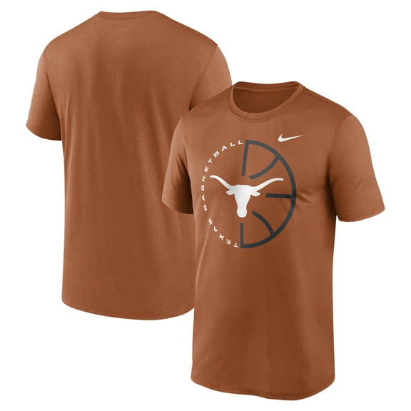 Men's Nike Texas Orange Texas Longhorns Legend Basketball Icon Dri-Fit T-Shirt