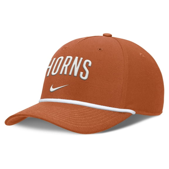 Men's Nike Texas Orange Texas Longhorns Rise Campus Adjustable Hat