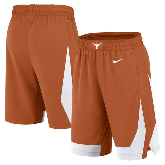 Men's Nike Texas Orange Texas Longhorns Road Replica Performance Shorts
