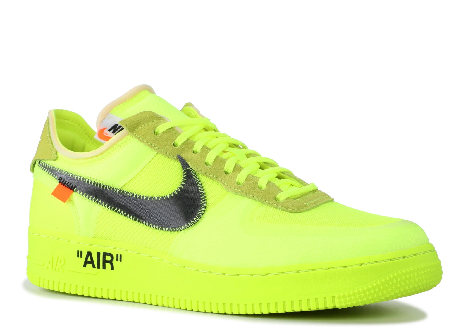 Men's) Nike The Ten: Air Force 1 Low x Off-White 'Volt' 