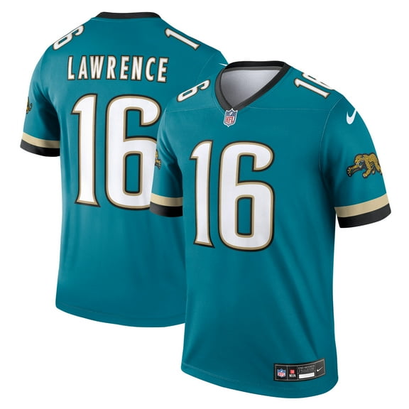 Men's Nike Trevor Lawrence Teal Jacksonville Jaguars Legend Player Performance Top