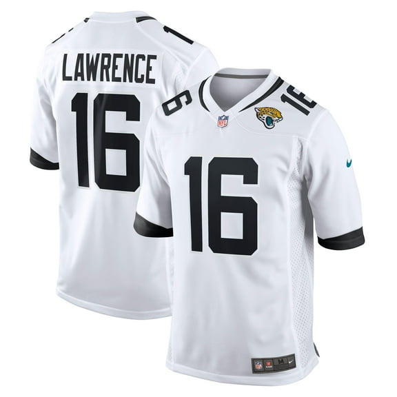 Men's Nike Trevor Lawrence White Jacksonville Jaguars White Game Jersey