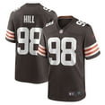 thumbnail image 1 of Men's Nike Trysten Hill Brown Cleveland Browns Game Jersey, 1 of 6