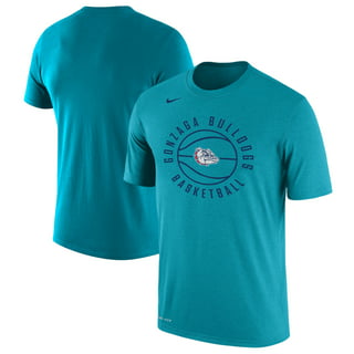 Men's Nike Navy Gonzaga Bulldogs Basketball Retro 2-Hit T-Shirt