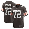 thumbnail image 1 of Men's Nike Ty Nsekhe  Brown Cleveland Browns  Game Jersey, 1 of 6