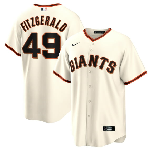 Men's Nike Tyler Fitzgerald Cream San Francisco Giants Home Replica Jersey