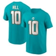 thumbnail image 1 of Men's Nike Tyreek Hill Aqua Miami Dolphins Player Name & Number T-Shirt, 1 of 3