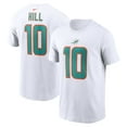 thumbnail image 1 of Men's Nike Tyreek Hill  White Miami Dolphins  Player Name & Number T-Shirt, 1 of 3