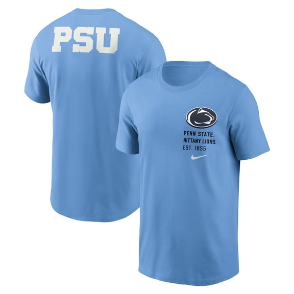Men's Nike Valor Blue Penn State Nittany Lions Color Drop 2-Hit T-Shirt