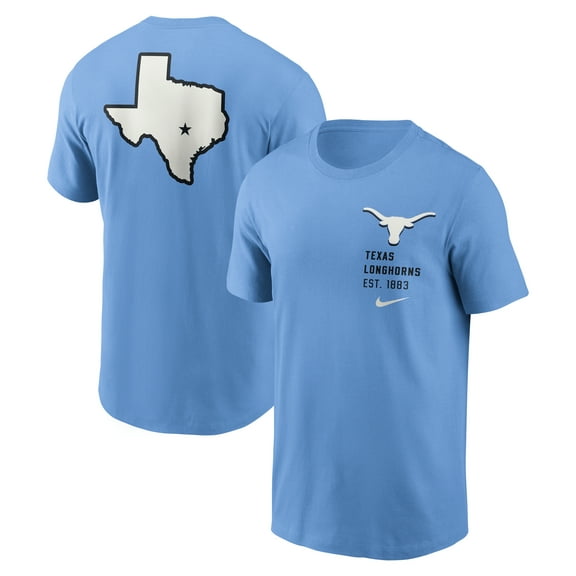 Men's Nike Valor Blue Texas Longhorns Color Drop 2-Hit T-Shirt