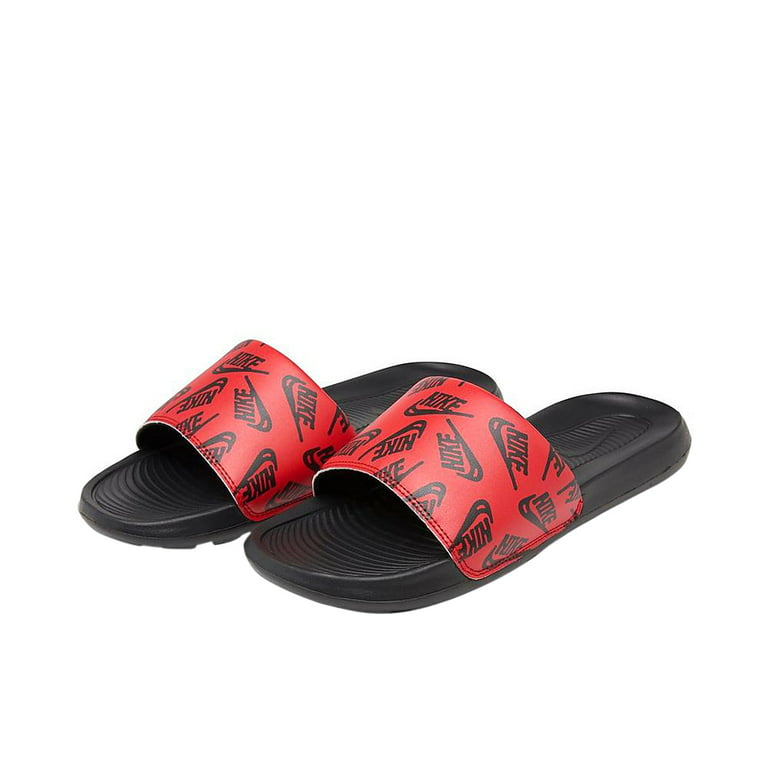 hoed kraan cent Men's Nike Victori One Slide Print University Red/Black-Black (CN9678 601)  - 15 - Walmart.com