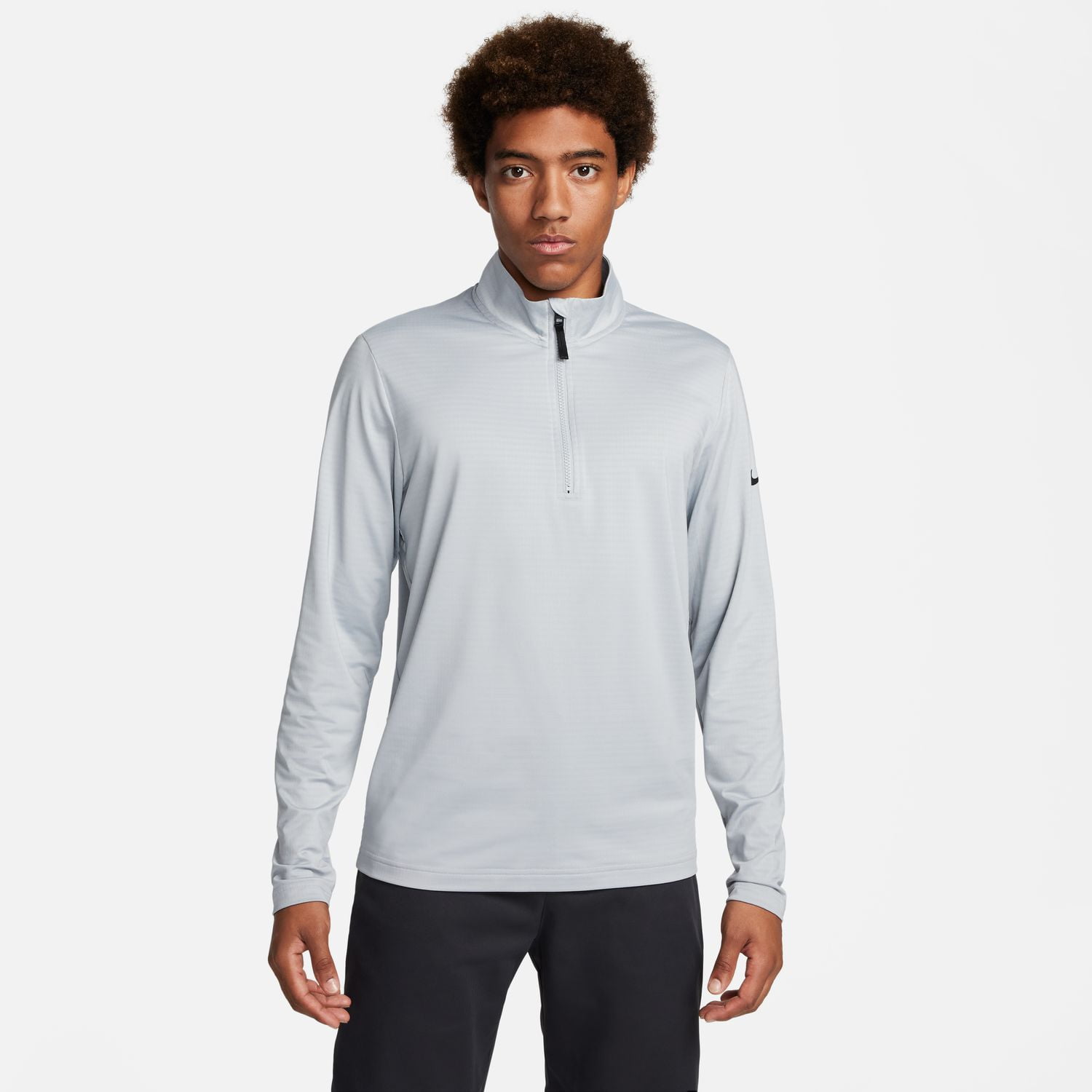 nike dri fit half zip golf top