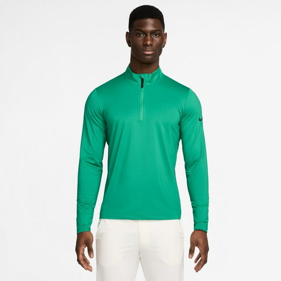 Men's Nike Victory Dri-FIT Half-Zip Golf Top Color: Stadium Green Size: M