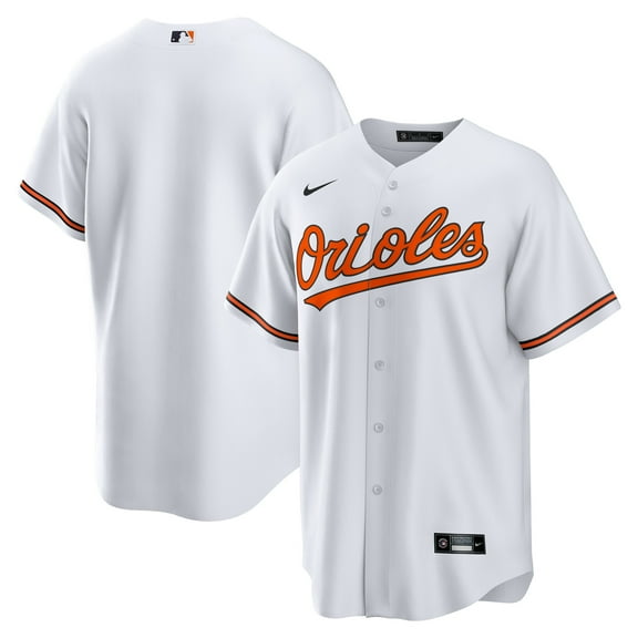 Men's Nike White Baltimore Orioles Home Replica Team Jersey