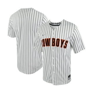 Nike Men's Tennessee Volunteers Pinstripe Full Button Replica Baseball Jersey - White - S Each