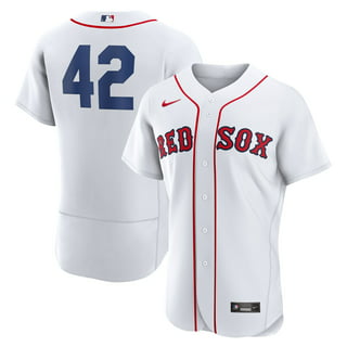 Outerstuff Jackie Robinson Brooklyn Dodgers #42 Youth Cool Base Home Jersey  (Youth X-Large 18/20) White
