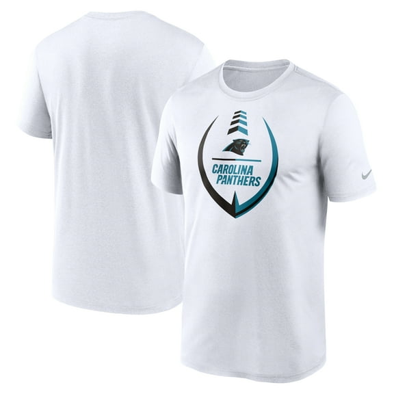 Men's Nike White Carolina Panthers Icon Legend Performance T-Shirt