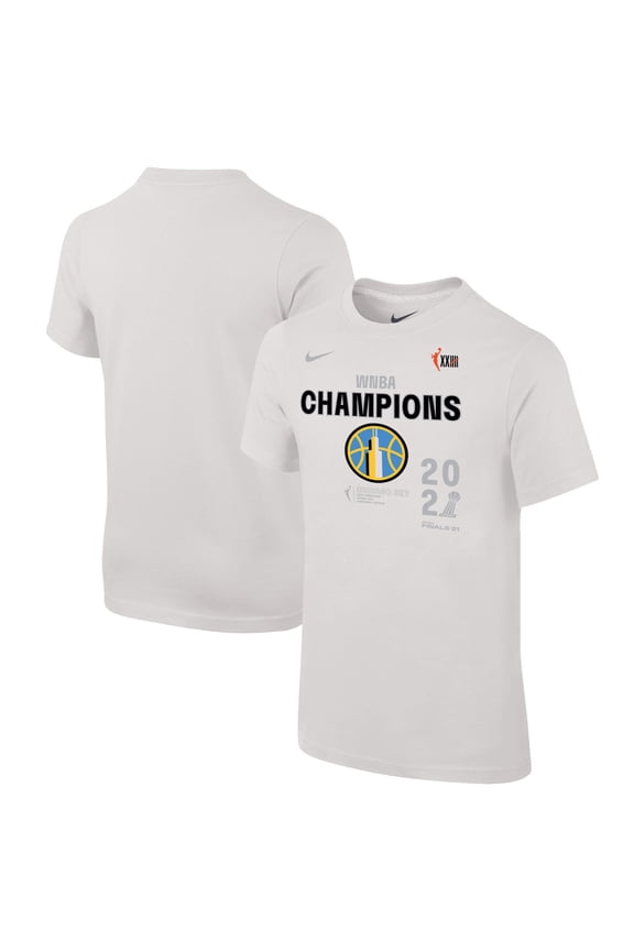 Men's Nike White Chicago Sky 2021 WNBA Finals Champions T-Shirt