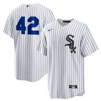 Men's Nike White Chicago White Sox Home  2025 Jackie Robinson Day Replica Jersey