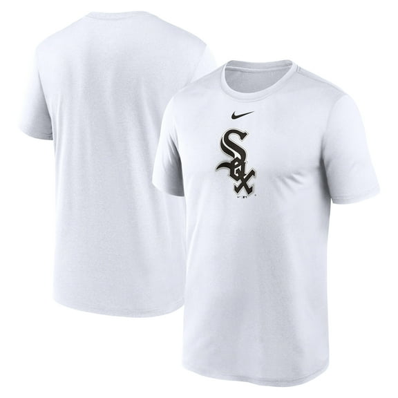 Men's Nike  White Chicago White Sox Legend Fuse Large Logo Dri-FIT T-Shirt