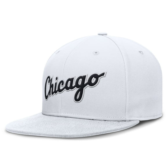 Men's Nike White Chicago White Sox True Dri-FIT Fitted Hat