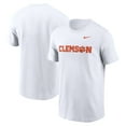 thumbnail image 1 of Men's Nike White Clemson Tigers Primetime Wordmark T-Shirt, 1 of 3