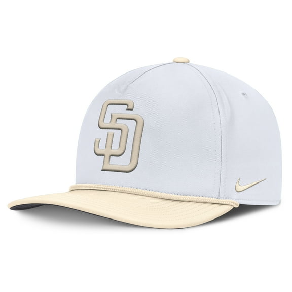 Men's Nike White/Cream San Diego Padres Pro Performance Snapback Hat