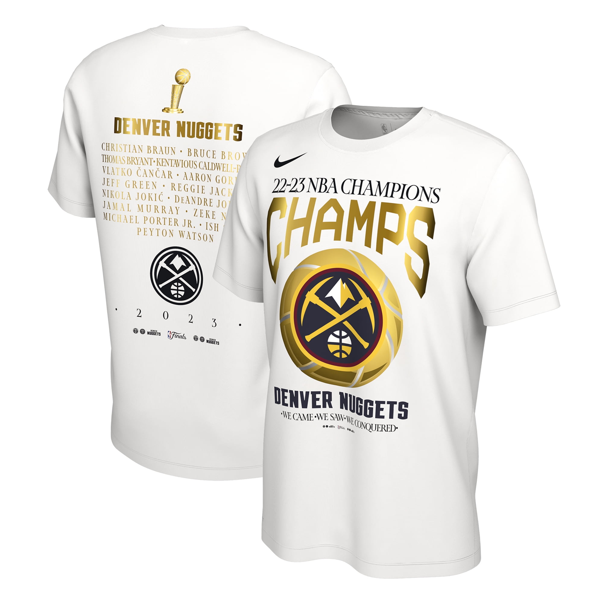 Celebrate history with Denver Nuggets NBA Finals merch