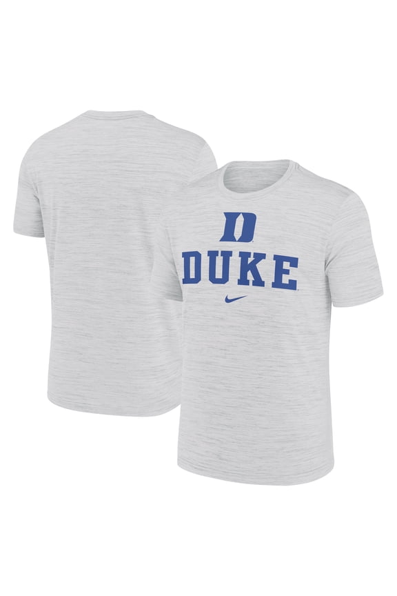 Men's Nike White Duke Blue Devils Primetime Velocity Dri-FIT T-Shirt