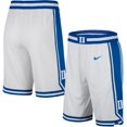 thumbnail image 1 of Men's Nike White Duke Blue Devils Replica Team Basketball Shorts, 1 of 3