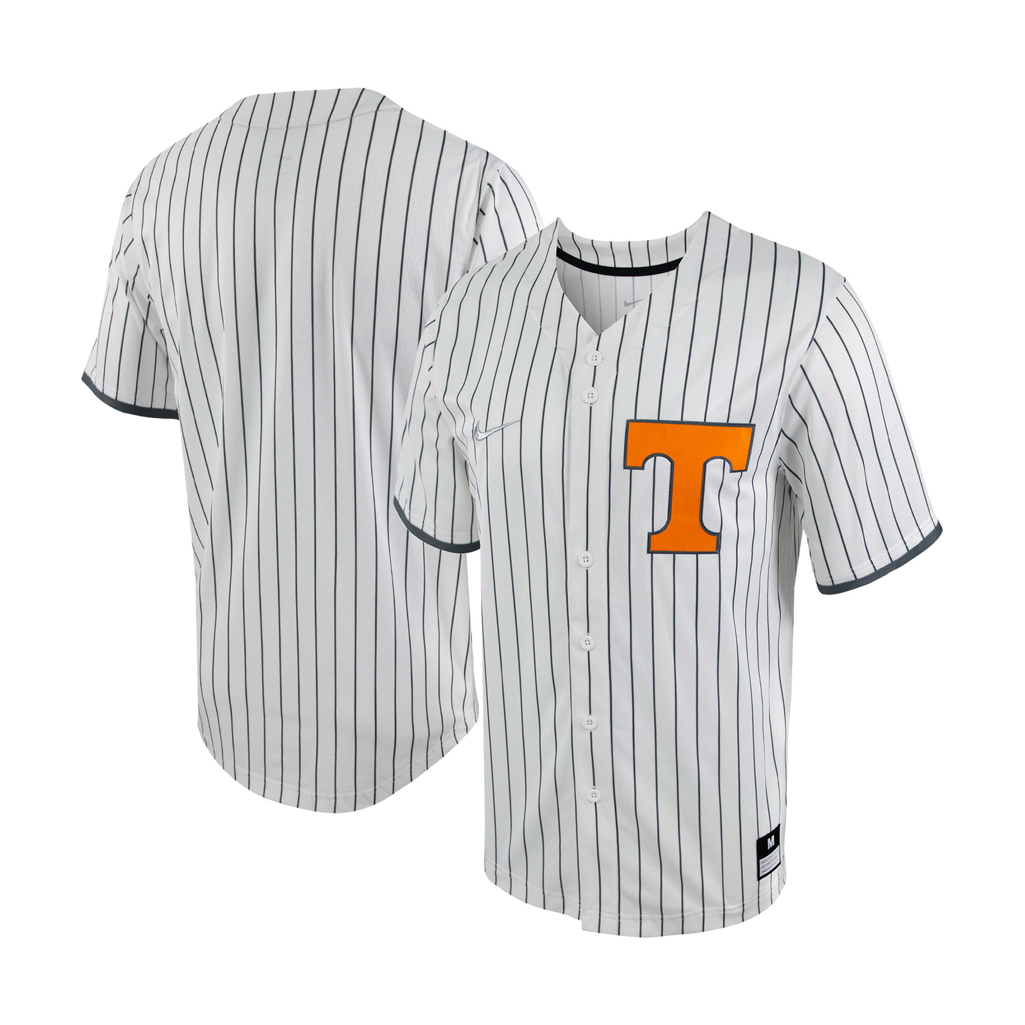 Tennessee Volunteers Go Vols Orange And White Baseball Jersey