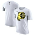 thumbnail image 1 of Men's Nike White Indiana Pacers 2024/25 City Edition Essential Logo T-Shirt, 1 of 3