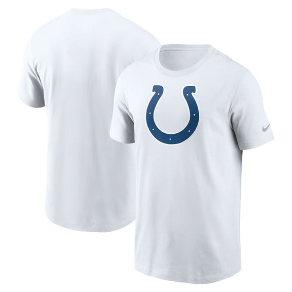 Men's Nike White Indianapolis Colts Primetime Logo Essential T-Shirt