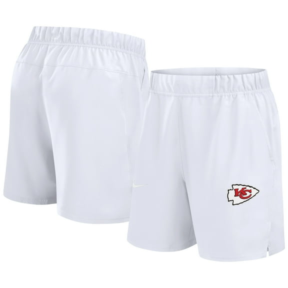Men's Nike White Kansas City Chiefs Blitz Victory Dri-FIT Shorts