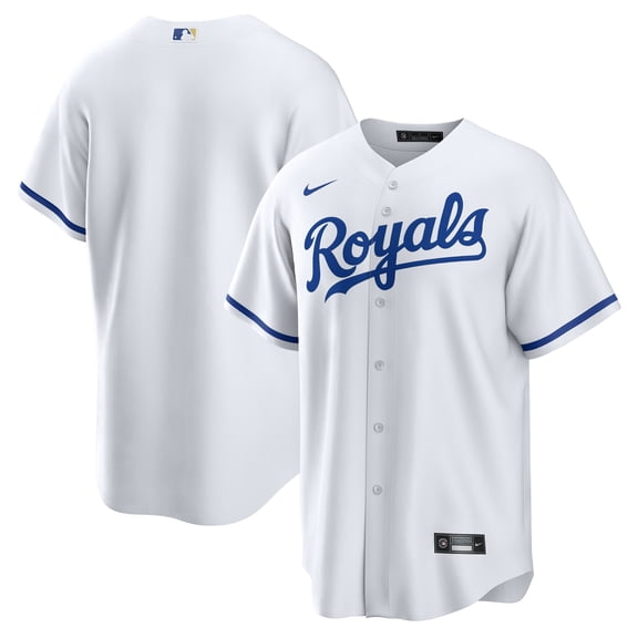 Men's Nike White Kansas City Royals Home Big & Tall Replica Jersey