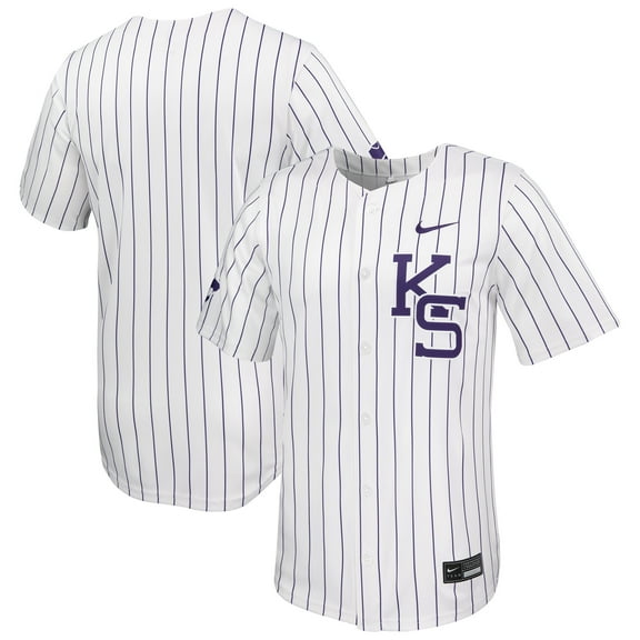 Men's Nike White Kansas State Wildcats Limited Baseball Jersey