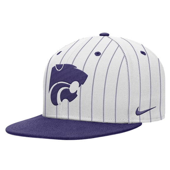 Men's Nike White Kansas State Wildcats Pro Dri-FIT Snapback Hat