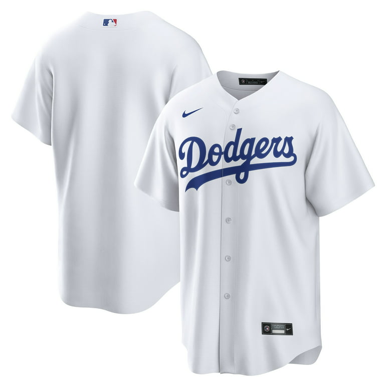 Men's Nike White Los Angeles Dodgers Home Replica Team Jersey