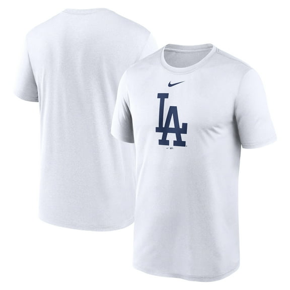 Men's Nike White Los Angeles Dodgers Legend Fuse Large Logo Dri-FIT T-Shirt