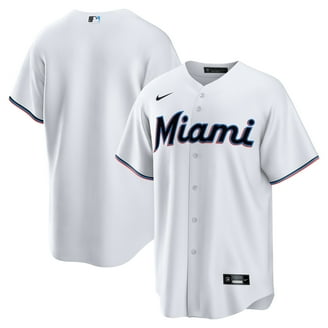 Men's-Mitchell Ness Jose Fernandez Black Miami Marlins Authentic