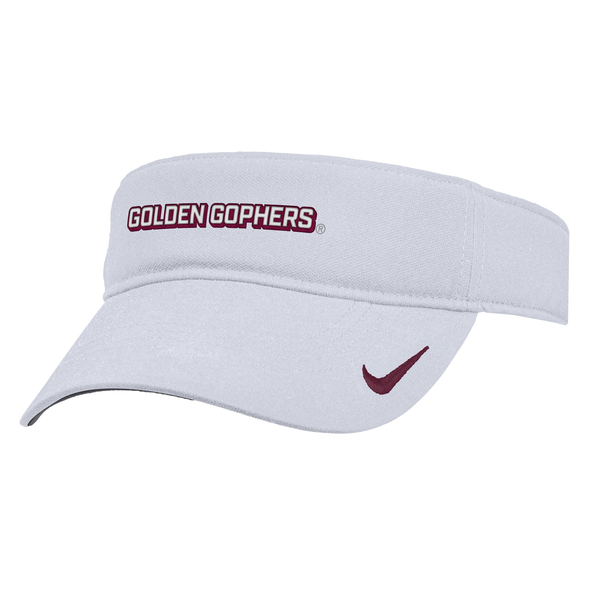 Nike Minnesota Golden Gophers Dri-Fit Embroidered Logo Adjustable Visor H Nike Minnesota Golden Gophers Swoosh Flex Stretch Colorblock  main image 2