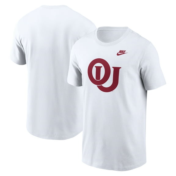 Men's Nike White Oklahoma Sooners Legacy Alternate Logo T-Shirt