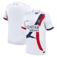 thumbnail image 1 of Men's Nike White Paris Saint-Germain 2024/25 Away Replica Jersey, 1 of 3