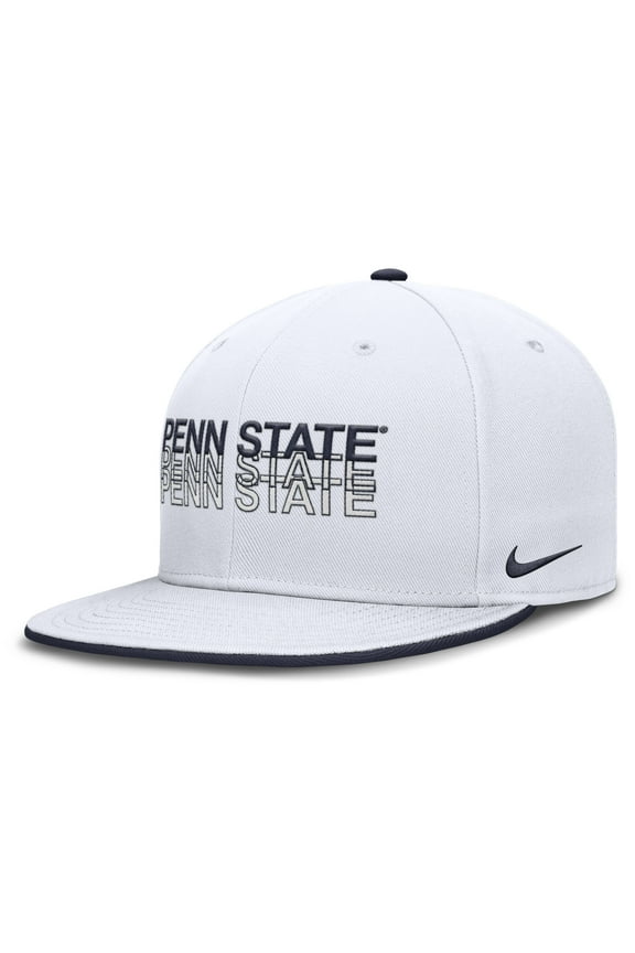 Men's Nike White Penn State Nittany Lions True Primetime Performance Fitted Hat